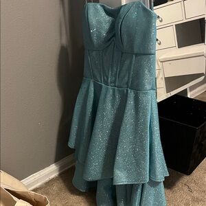 Windsor Glittering Blue Mini Dress